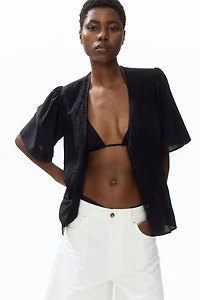 Blouse with Pintucks