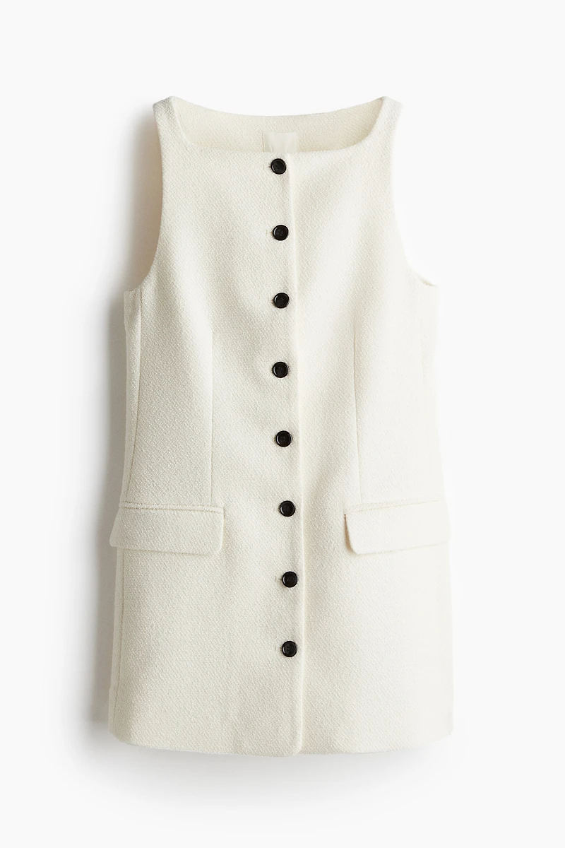 Square-Neckline Dress