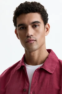 Relaxed-Fit Boxy Corduroy Shirt