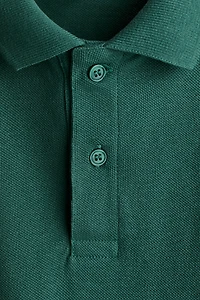 Lot de 2 polos en piqué coton