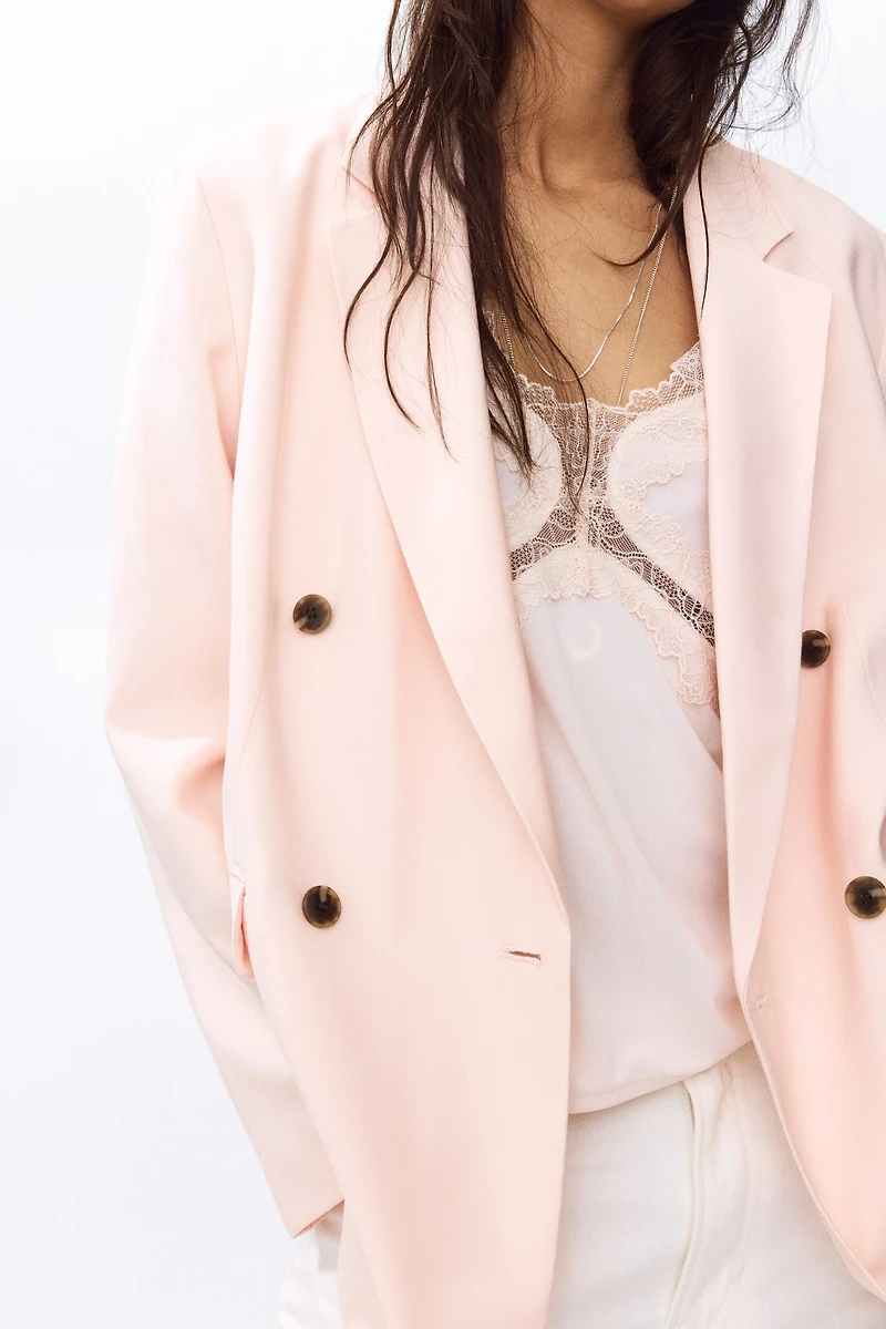 Double-Breasted Blazer