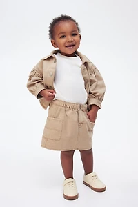 Jupe en toile de coton