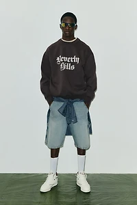 Loose Fit Printed Sweatshirt