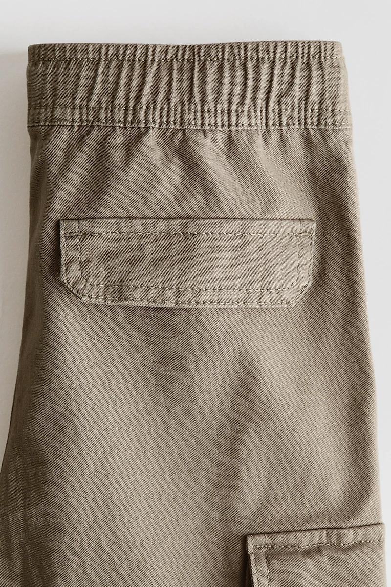 Cotton Cargo Joggers