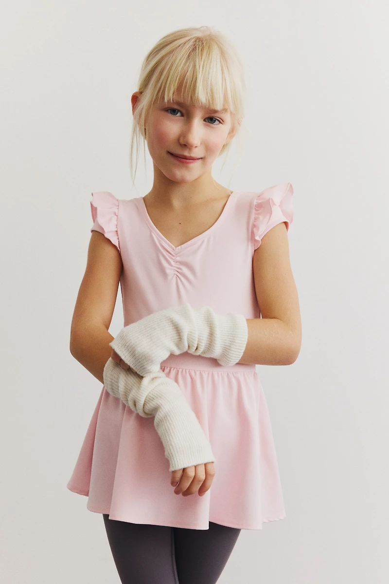 Sports Leotard with Skirt