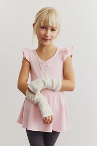 Sports Leotard with Skirt