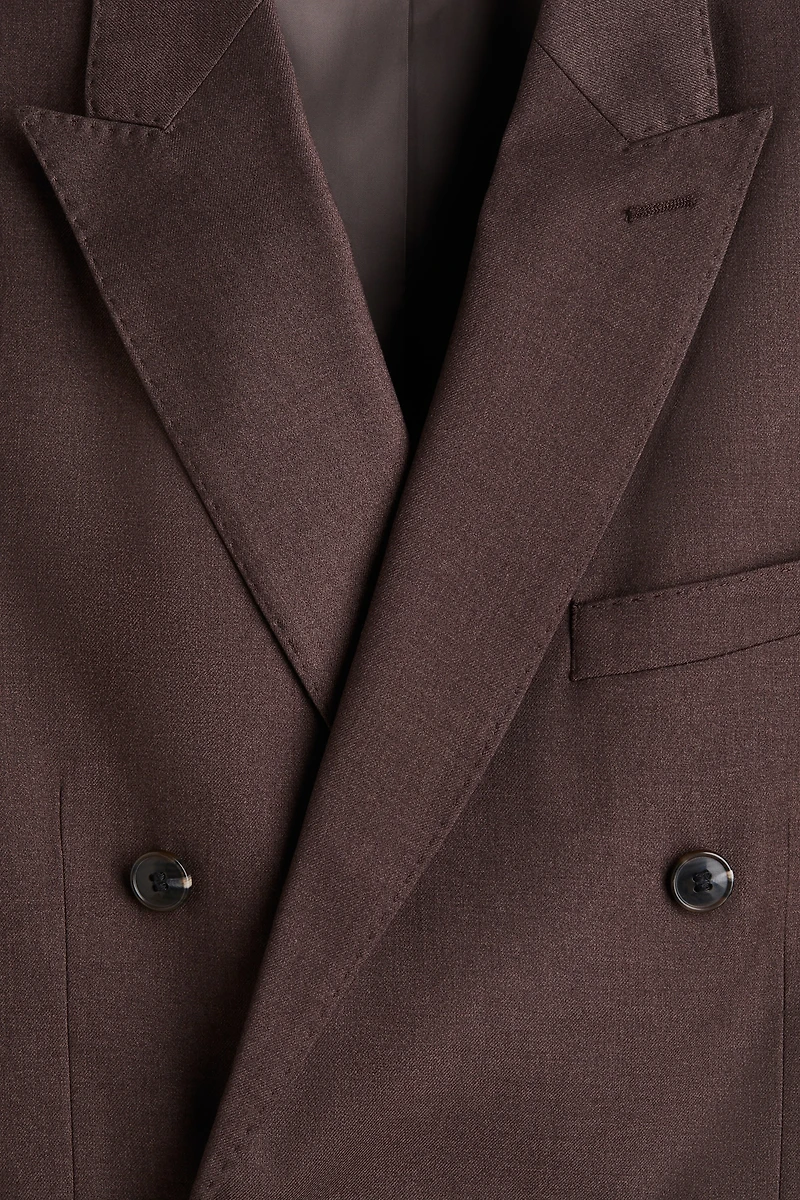 Regular-Fit Double-Breasted Jacket