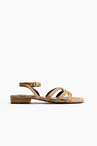 Braided Straw Sandals