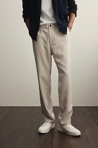 Regular Fit Twill Pants