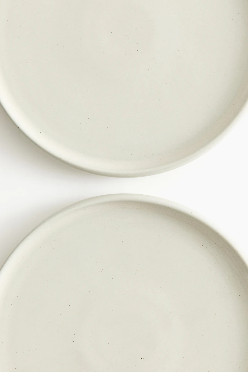 2-Pack Stoneware Dinner Plates