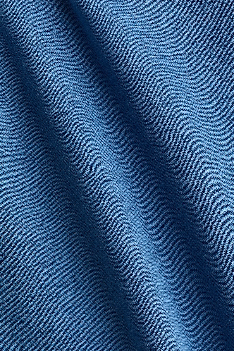 Haut en coton pima à encolure dégagée