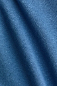 Haut en coton pima à encolure dégagée