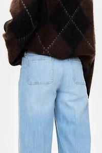 MAMA Jean jambes larges