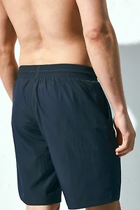 Knee-Length Swim Shorts