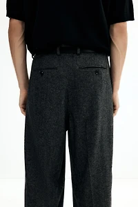 Loose-Fit Tailored Pants