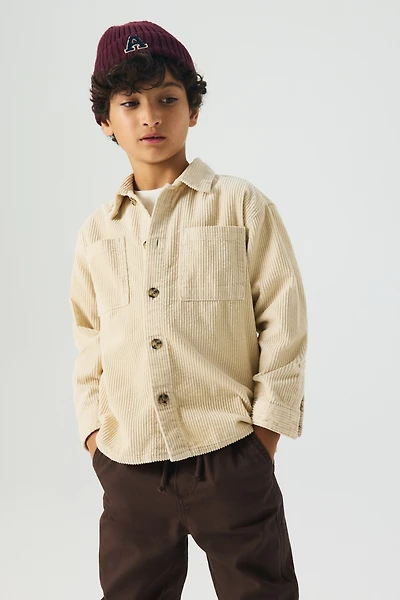 Cotton Corduroy Overshirt