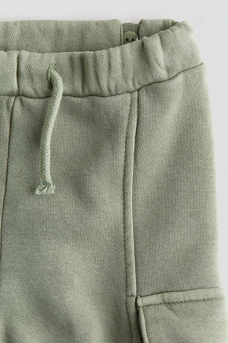 Washed Cargo Joggers