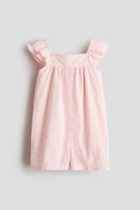 Flutter-Sleeved Jumpsuit