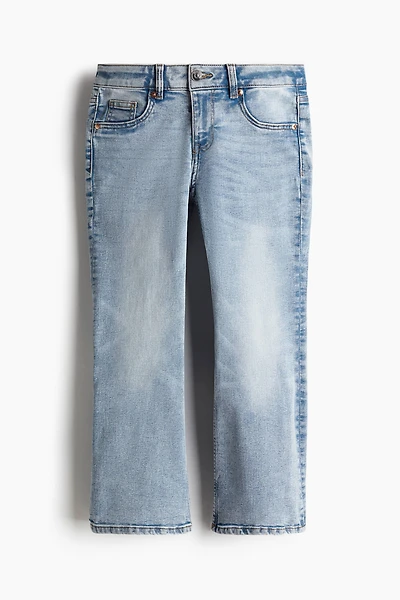 Flared Low Ankle Jeans