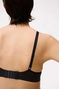 MAMA Seamless Padded Cotton-Blend Nursing Bra