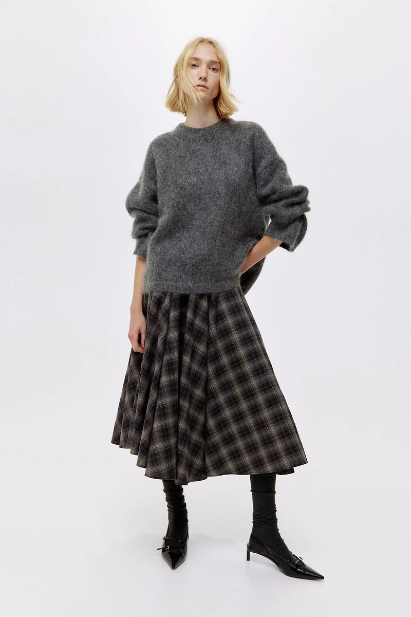 Oversized Mohair-Blend Sweater
