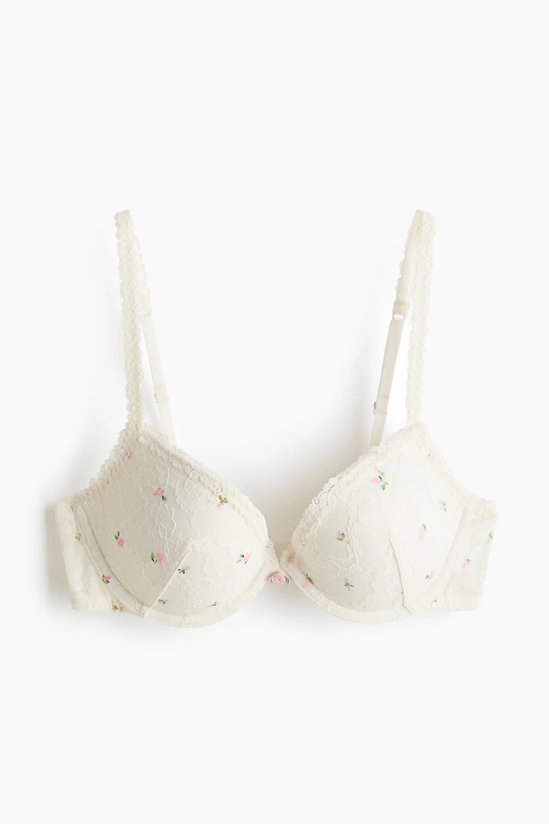 Soutien-gorge balconnet en dentelle
