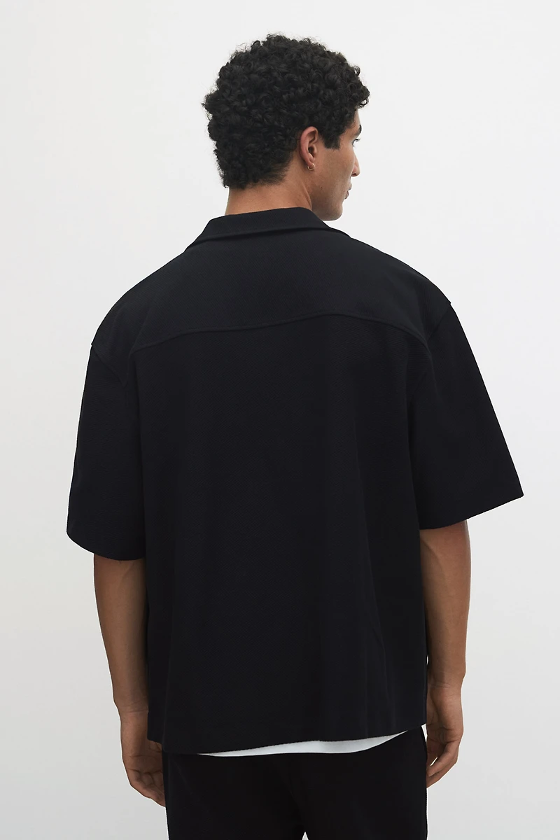 Loose-Fit Brushed Resort Shirt