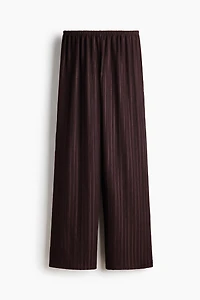 Crinkled Pull-On Pants