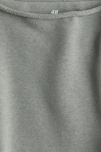 Boat-Neck Sweatshirt