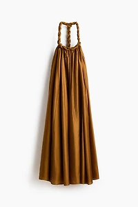 Braided-Detail Dress