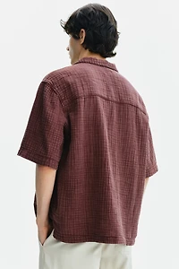 Chemise décontractée en mousseline