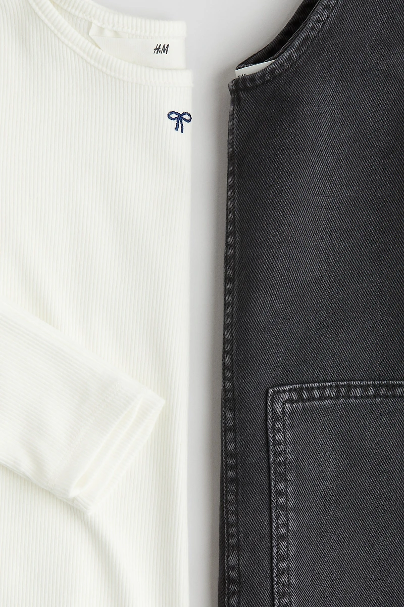 Ensemble 2 pièces avec robe et haut