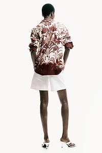 Oversized Printed Shirt