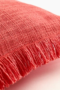 Slub-Weave Cushion Cover