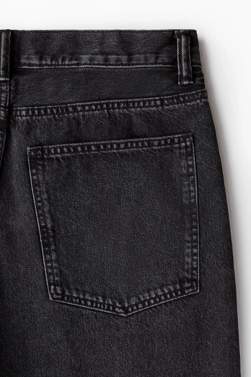 Super-Baggy Denim Shorts