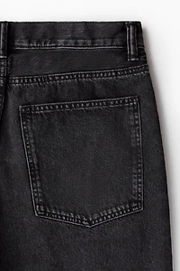 Super-Baggy Denim Shorts