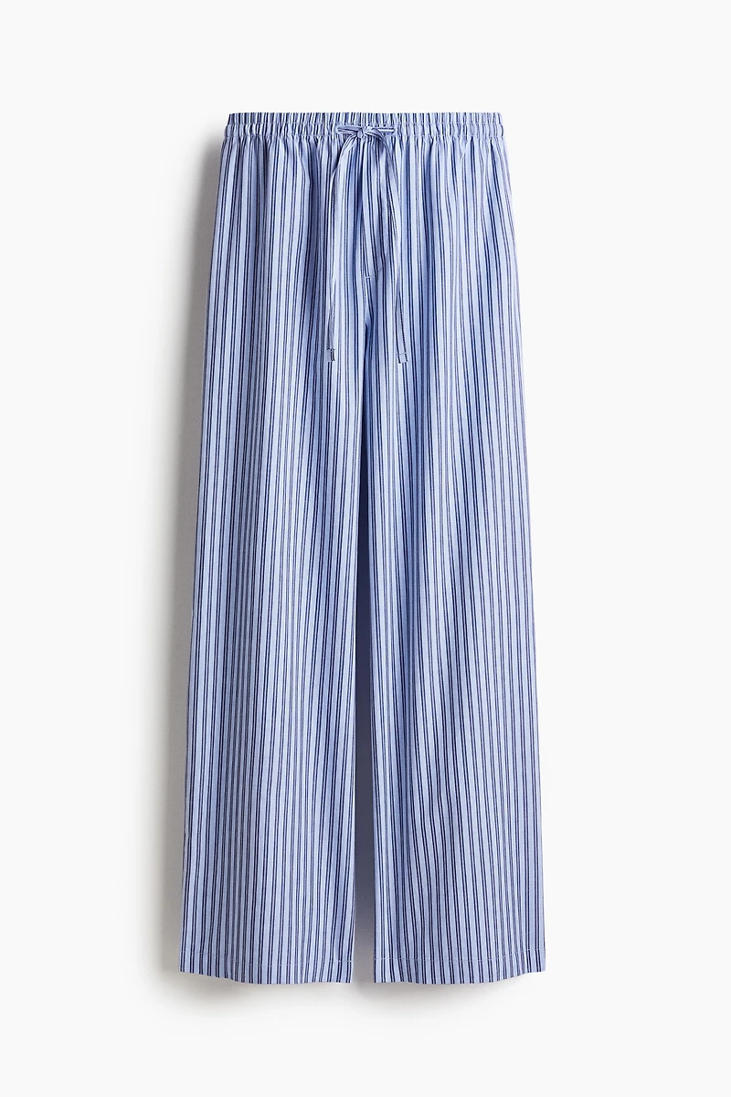 Cotton Drawstring Pants