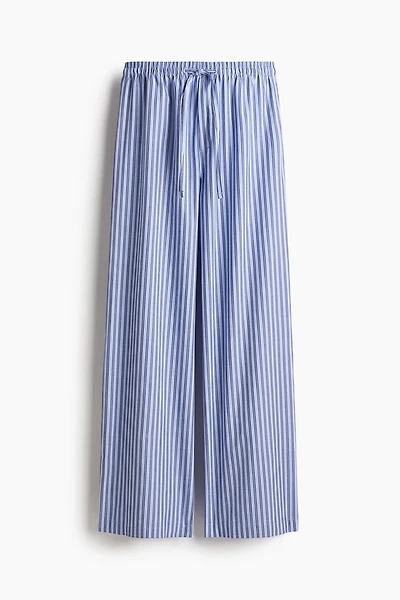 Cotton Drawstring Pants