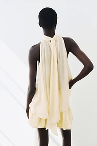 Sleeveless Cupro-Blend Top
