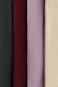 Lot de 4 leggings en jersey coton