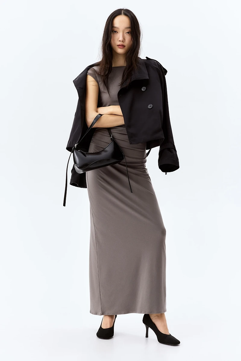 Draped Bodycon Dress