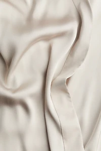 Robe de chambre en satin
