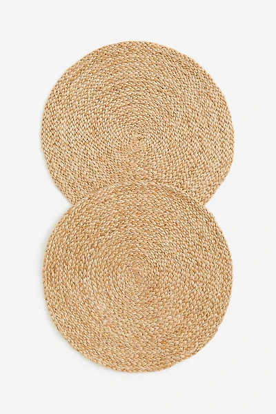 2-pack Jute Placemats