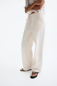 Tie-Detail Pants