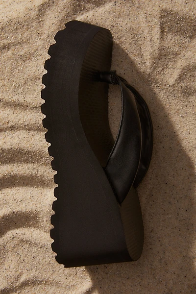Wedge-Heeled Flip-Flops
