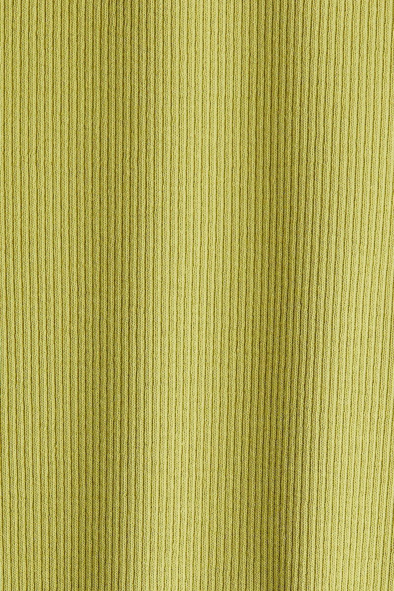 Ribbed Boat-Neck Top