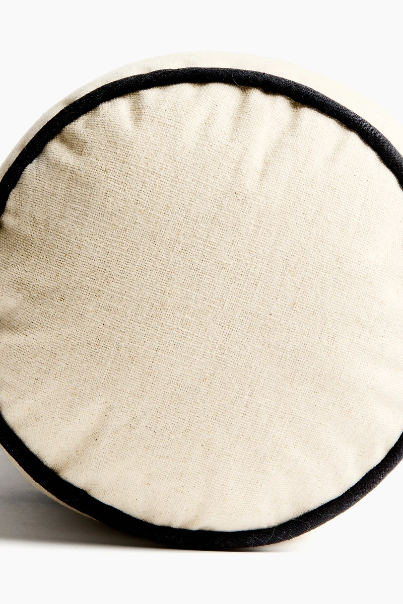 Linen-Blend Bolster