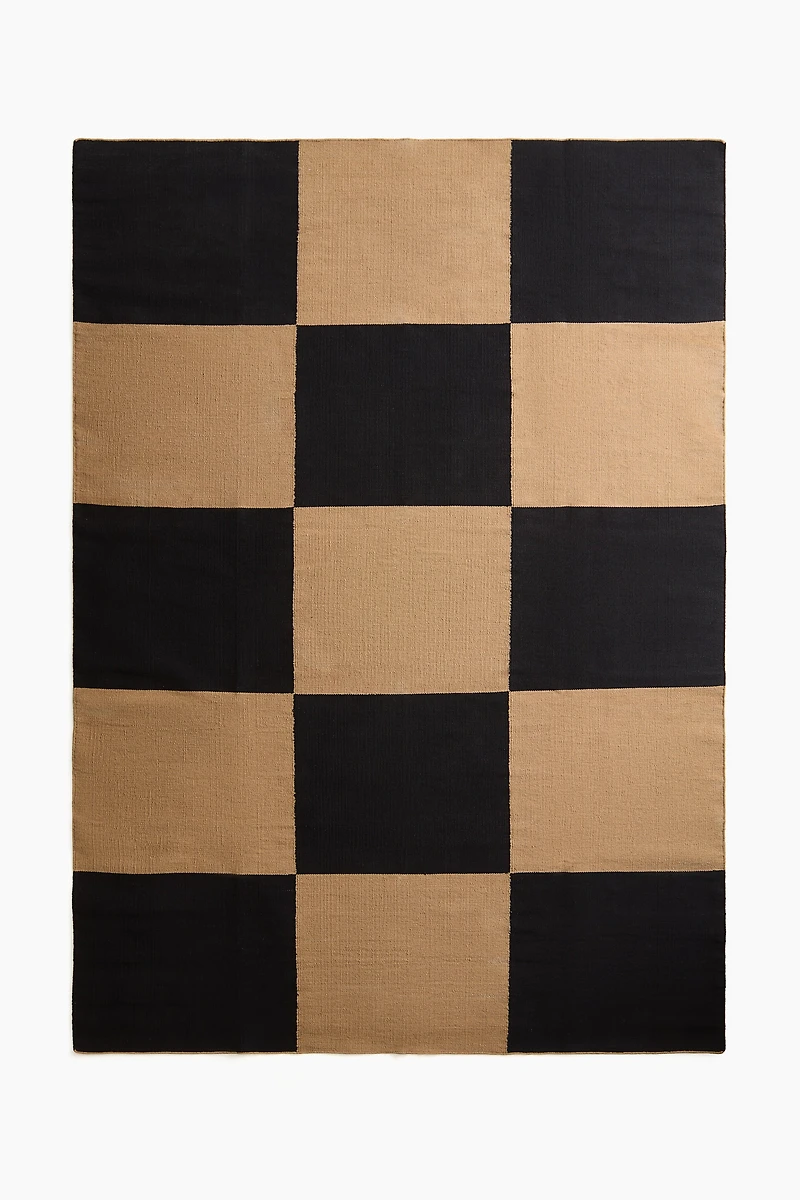 Checked Cotton Rug