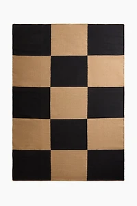 Checked Cotton Rug