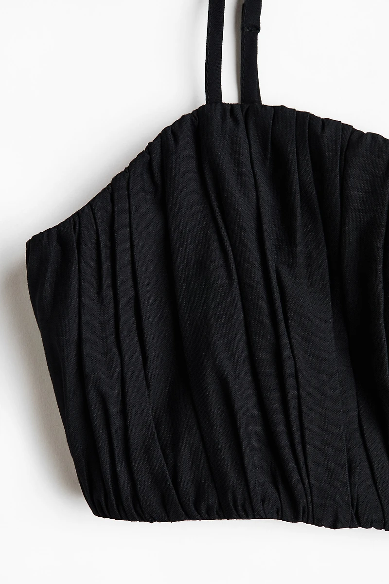 Gathered Crop Top